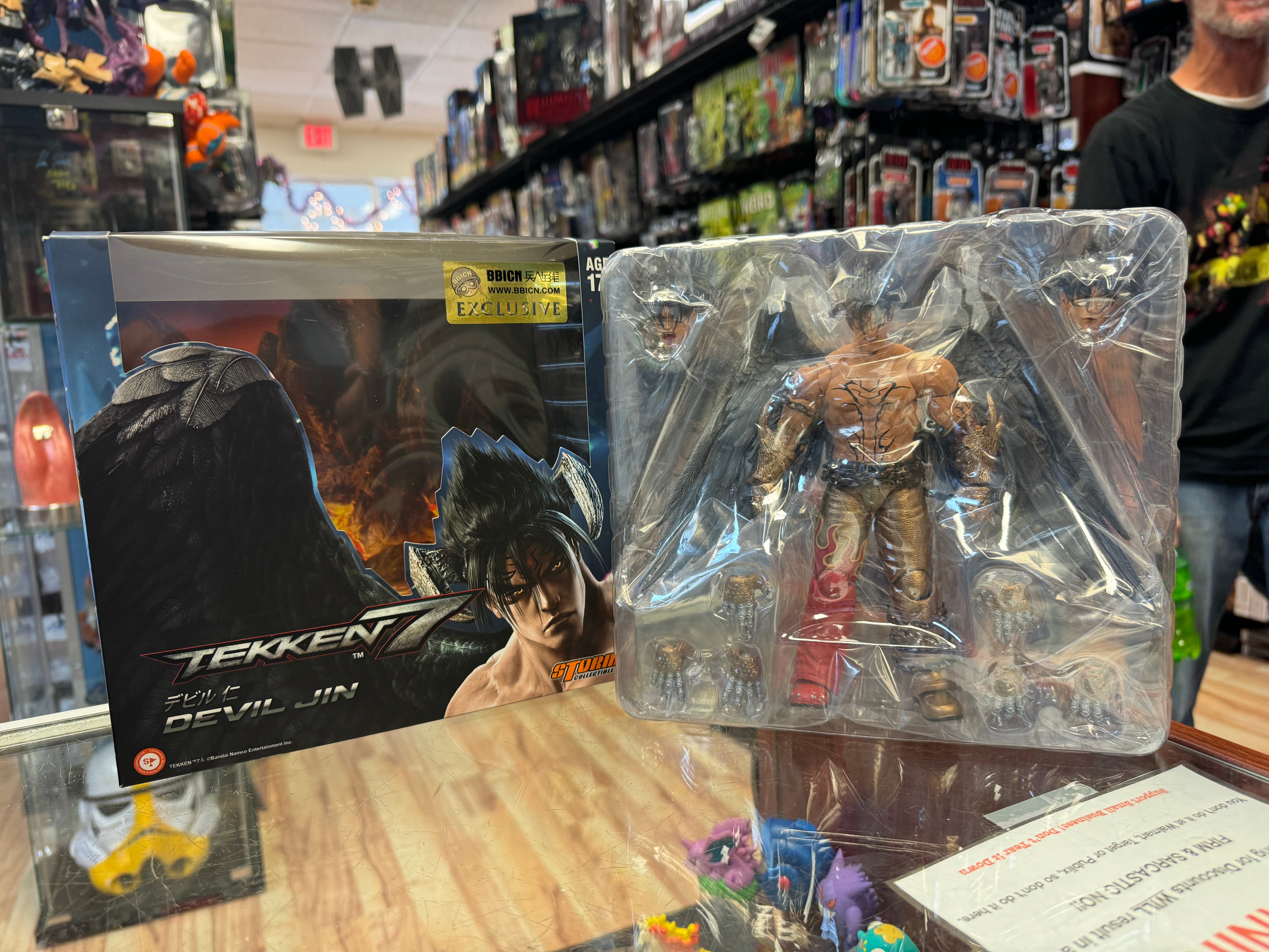 Devil Jin BBCIN Exclusive(Tekken 7, Storm Collectibles) Open Box