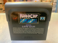 Robo Cop Vs The Terminator (SEGA Game Gear, Video Game) Tested Working