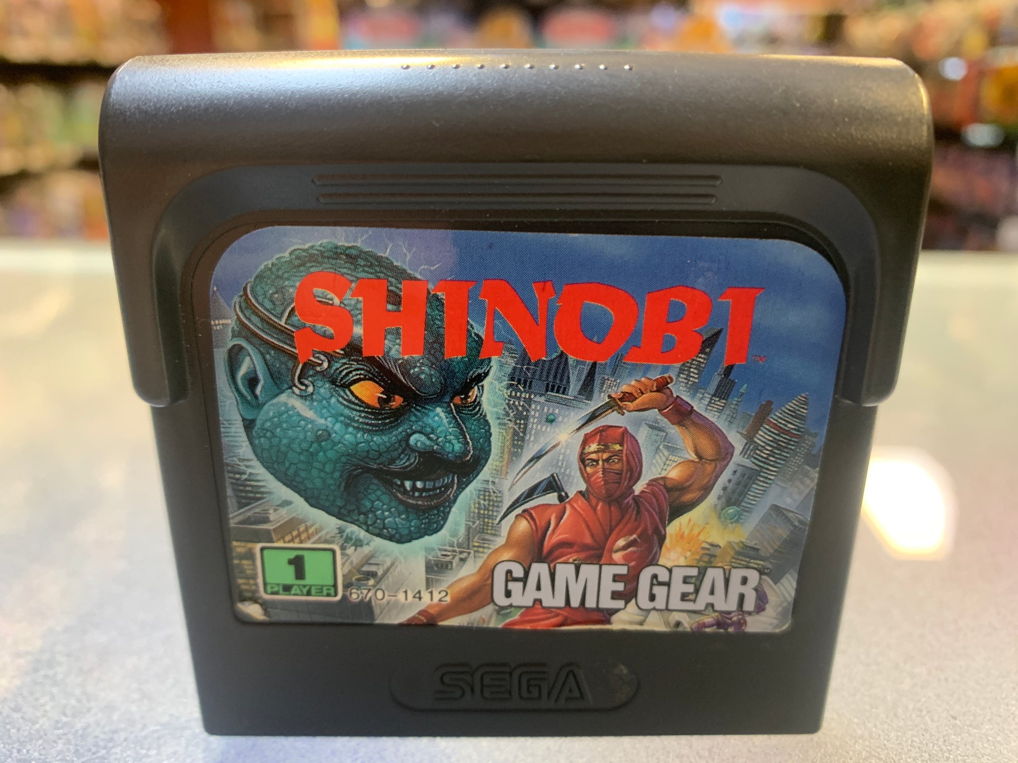 sega game gear shinobi Shinobi (SEGA Game Gear, Video Game) Tested Working| Bitz & Buttons