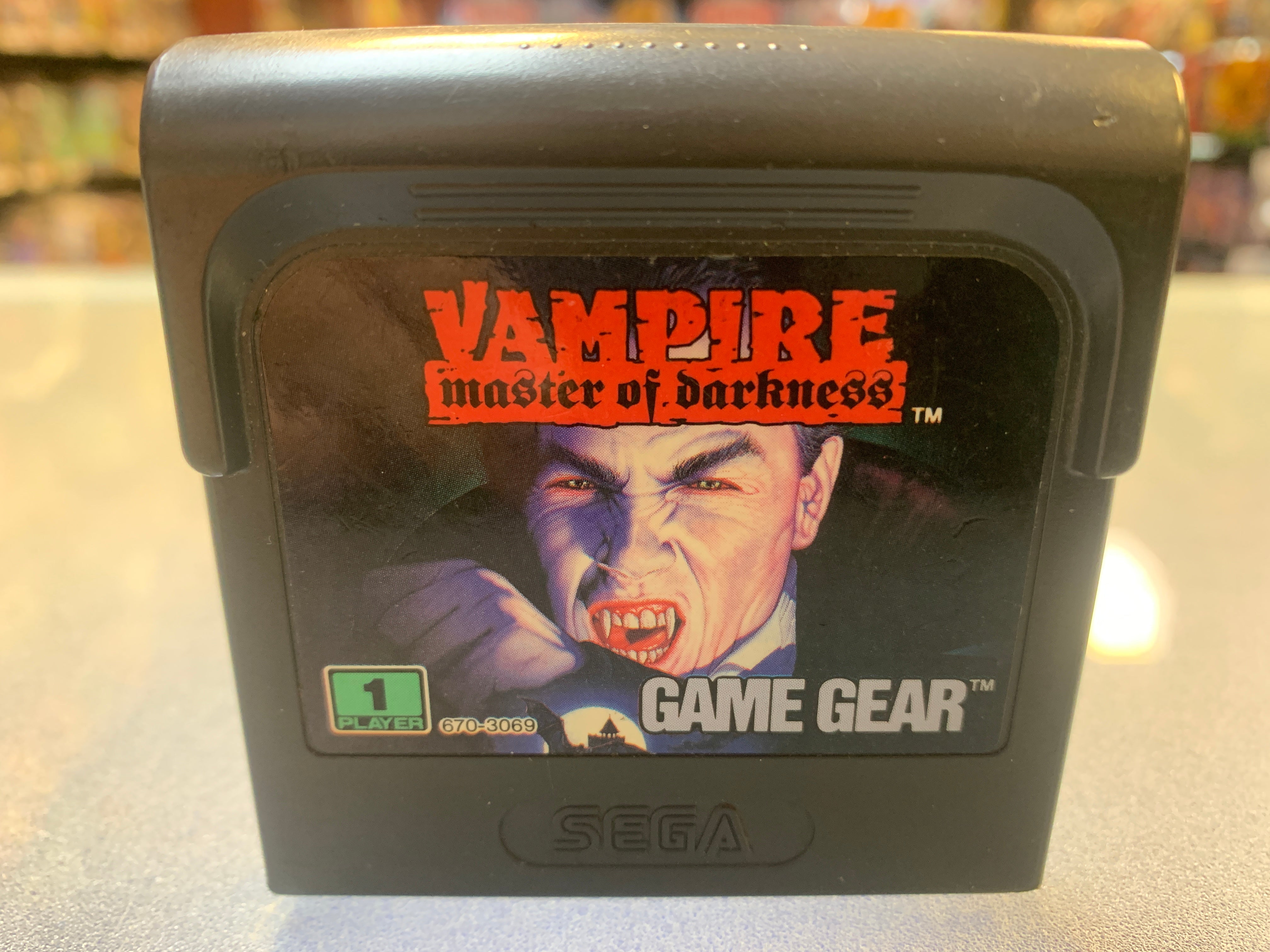 master of darkness game gear Vampire Master Of Darkness (SEGA Game Gear, Video Game) Tested Working| Bitz & Buttons