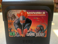 Shinobi II The Silent Fury (SEGA Game Gear, Video Game) Tested Working