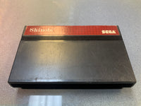 Shinobi (SEGA Master System, Video Game) Tested Working