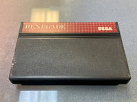 Renegade (SEGA Master System, Video Game) Tested Working