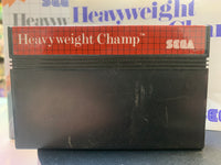 Heavyweight Champ (SEGA Master System, Video Game) Complete