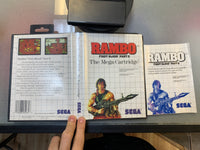 Rambo (SEGA Master System, Video Game) COMPLETE