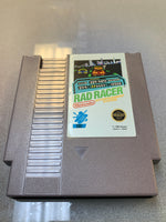 Rad Racer (Nintendo NES, Video Game) Tested Working