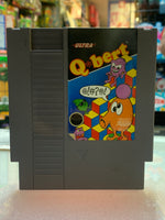 Q*Bert (Nintendo NES, Video Game) Tested Working