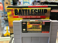 Super Battleship with Box & Manual 3753 (Nintendo SNES, Video Game) Tested Working