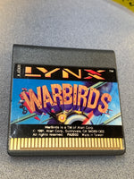 WarBirds (Atari LYNX, Video Game) Tested Working