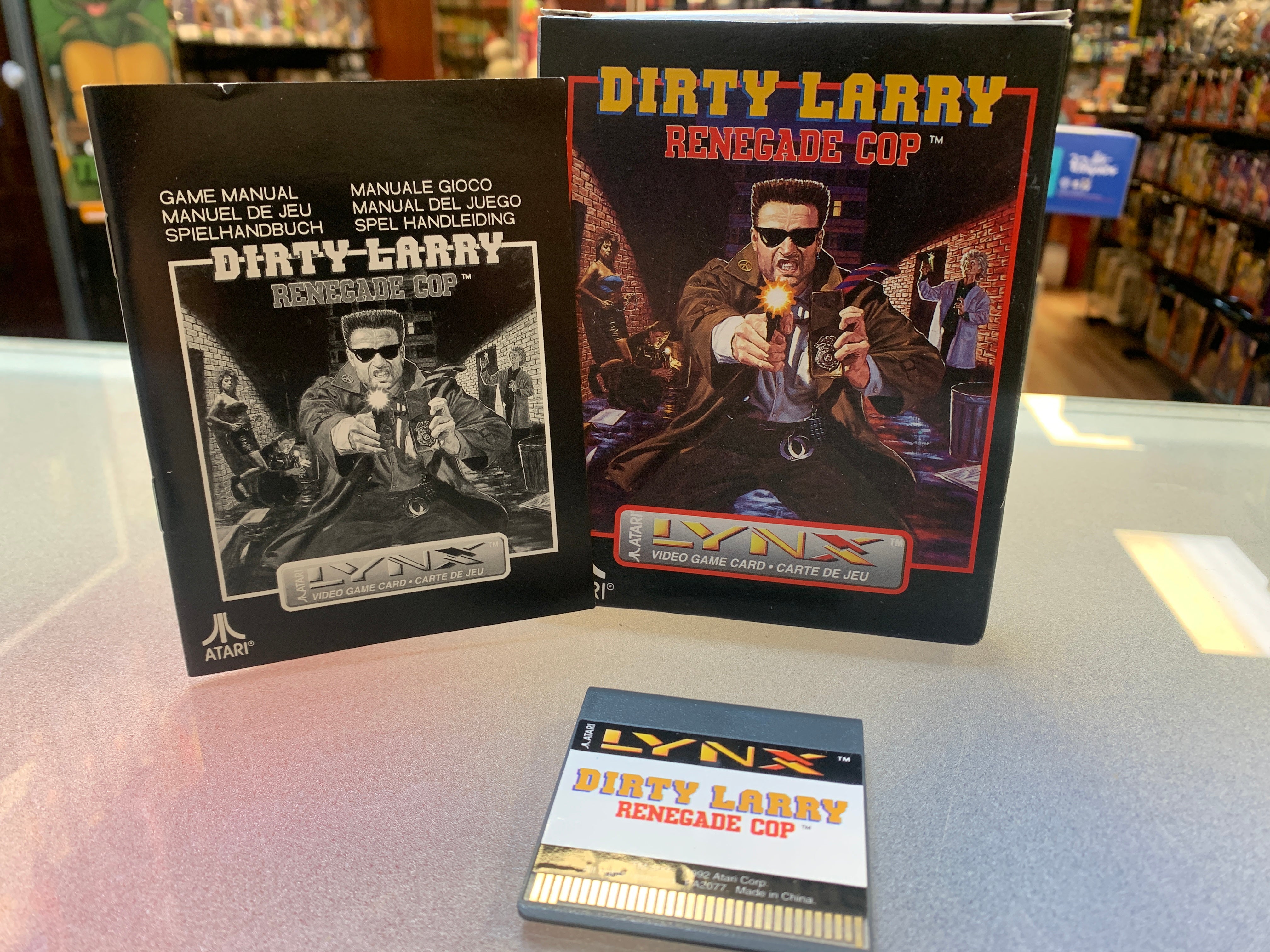 アタリ リンクス DIRTY LARRY Latest addition to the growing Atari Lynx collection - Dirty Larry