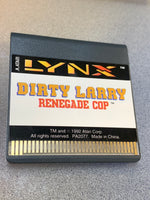 Dirty Larry Renegade Cop (Atari LYNX, Videospiel) KOMPLETT