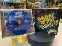 Space Invaders (Sony PlayStation PS1, Video Game) Tested Working