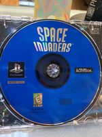 Space Invaders (Sony PlayStation PS1, Video Game) Tested Working