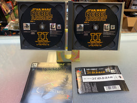 Star Wars Rebel Assault II 2-Discs (Sony PlayStation PS1, Video Game) Tested Working