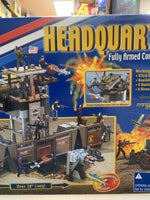 Headquarters Fullarmed Command Station Playset (Vintage GI Joe, Hasbro) Sealed