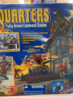 Headquarters Fullarmed Command Station Playset (Vintage GI Joe, Hasbro) Sealed