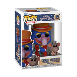 Gonzo Charles Dickens with Rizzo  (Funko Pop! Disney Muppets Christmas Carol)