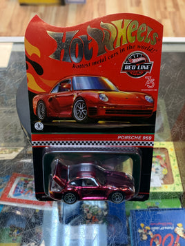 Porsche 959 Pink RLC (Hot Wheels Red Line Club, Mattel) SEALED