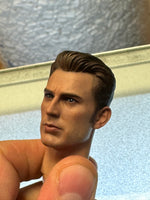 Chris Evans  Head Sculpt 1/6 Scale (Captain America, Sideshow )