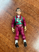 Louis Tully w/ Power Pincher (Vintage Ghostbusters, Kenner) COMPLETE - Bitz & Buttons