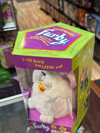 Snowball White Furby (Vintage Furby, Tiger Electronics) SEALED - Bitz & Buttons