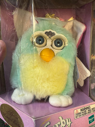 Blue Yellow Furby (Vintage Furby, Tiger Electronics) NEW - Bitz & Buttons