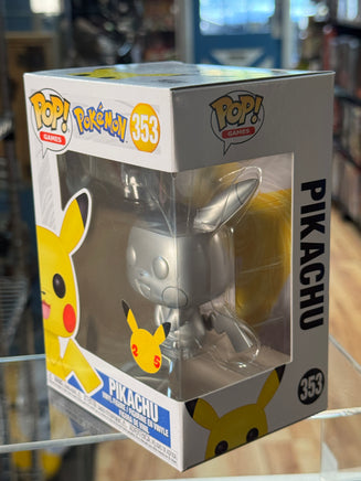 Silver Pikachu #353 (Funko Pop, Pokemon) - Bitz & Buttons