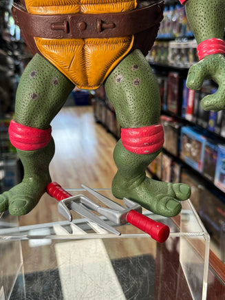 Giant Rapahel 12" (Vintage TMNT Ninja Turtles, Playmates) - Bitz & Buttons