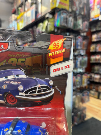 Fabulous Doc Hudson with Stand Deluxe (Pixar Cars, Mattel) SEALED - Bitz & Buttons