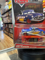 Fabulous Doc Hudson with Stand Deluxe (Pixar Cars, Mattel) SEALED - Bitz & Buttons