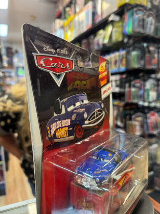 Fabulous Doc Hudson with Stand Deluxe (Pixar Cars, Mattel) SEALED - Bitz & Buttons