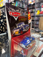 Fabulous Doc Hudson with Stand Deluxe (Pixar Cars, Mattel) SEALED