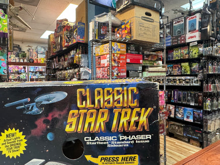 Classic Phaser (Vintage Star Trek, Playmates) NEW OPEN BOX - Bitz & Buttons