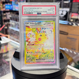 Pikachu EX SIR 238/191 (Pokemon, Surging Sparks) **PSA 10**