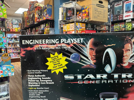 Engineering Playset Generations (Vintage Star Trek, Playmates) SEALED - Bitz & Buttons