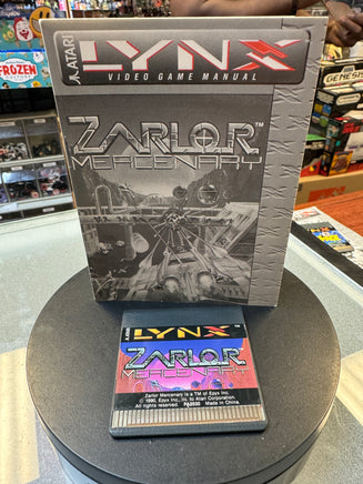 Zarlor Mercenary with Manual (Atari LYNX, Vintage Games) - Bitz & Buttons
