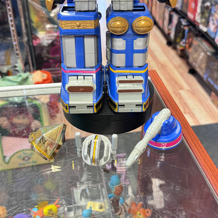 Zeo Megazord with Accessories (Vintage MMPR Power Rangers, Bandai) - Bitz & Buttons