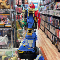 Zeo Megazord with Accessories (Vintage MMPR Power Rangers, Bandai) - Bitz & Buttons