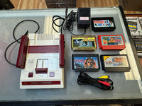 Famicom NES Family Console Lot with Games (Nintendo, Vintage Games) **AV MOD**