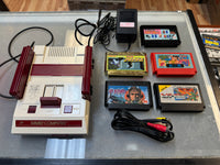 Famicom NES Family Console Lot with Games (Nintendo, Vintage Games) **AV MOD**