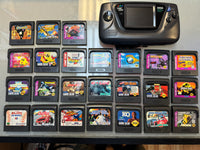 SEGA Game Gear with 24 Games (SEGA, Vintage Video Games) **RECAPPED & NEW IPS**