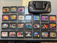 SEGA Game Gear with 24 Games (SEGA, Vintage Video Games) **RECAPPED & NEW IPS**