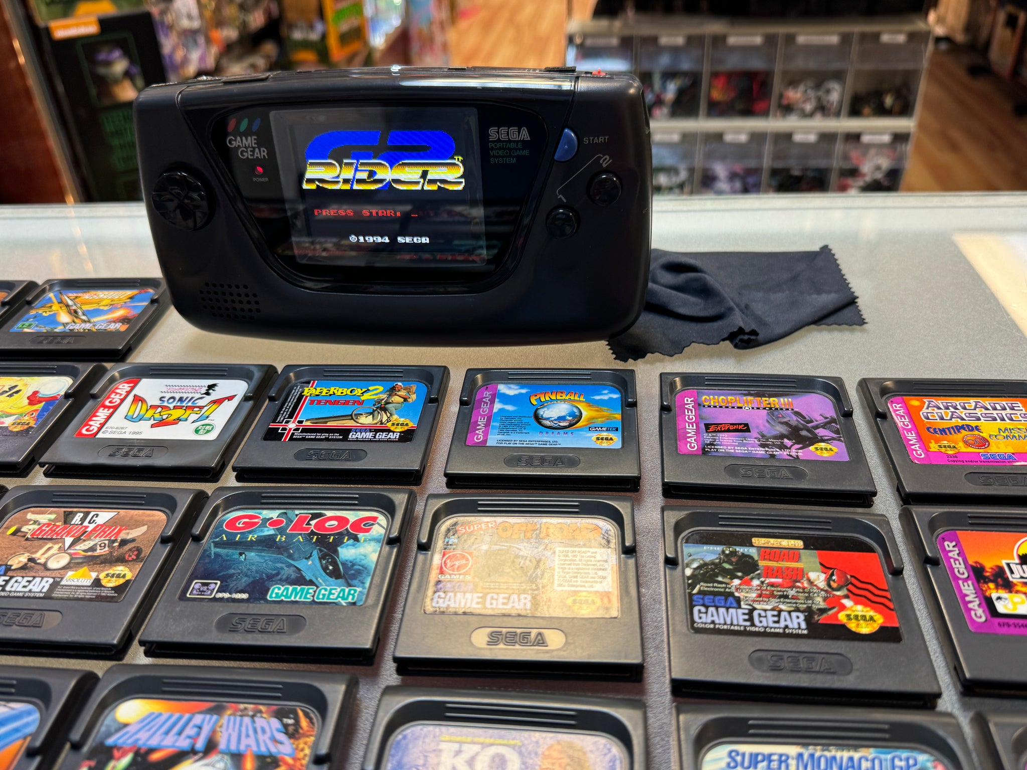 game gear games SEGA Game Gear with 24 Games (SEGA, Vintage Video Games) **RECAPPED &