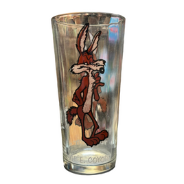 Wile E Coyote Portrait (Vintage Glass, Looney Tunes)