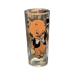 Porky Pig Portrait (Vintage Happy Meal Glasses, Looney Tunes)