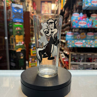 Pepe Le Pew Portrait (Vintage Happy Meal Glasses, Looney Tunes) - Bitz & Buttons