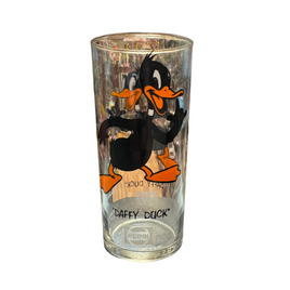 Daffy Duck Portrait (Vintage Happy Meal Glasses, Looney Tunes)