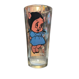 Petunia Pig Portrait (Vintage Happy Meal Glasses, Looney Tunes)