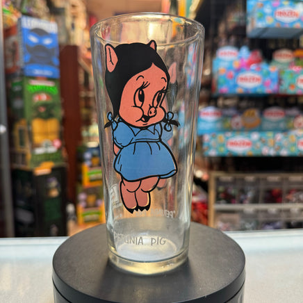 Petunia Pig Portrait (Vintage Happy Meal Glasses, Looney Tunes) - Bitz & Buttons
