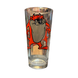 Tasmanian Devil Portrait (Vintage Glass, Looney Tunes)